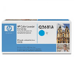 Картридж HP Q2681A CYAN  для hp  LJ  3700 серии