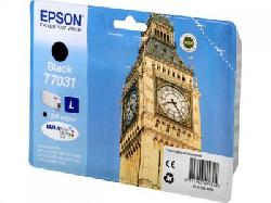 К-ж (C13T70314010) EPSON WP 4000/4500 Series Ink L Cartridge Black 1.2k
